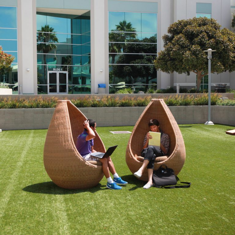 Photo of outdoor workspace in San Diego