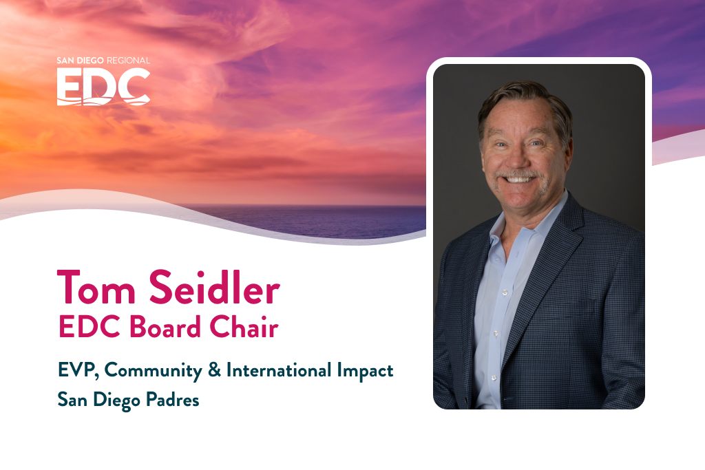 EDC celebrates 60th anniversary, welcomes Padres’ Tom Seidler as board chair