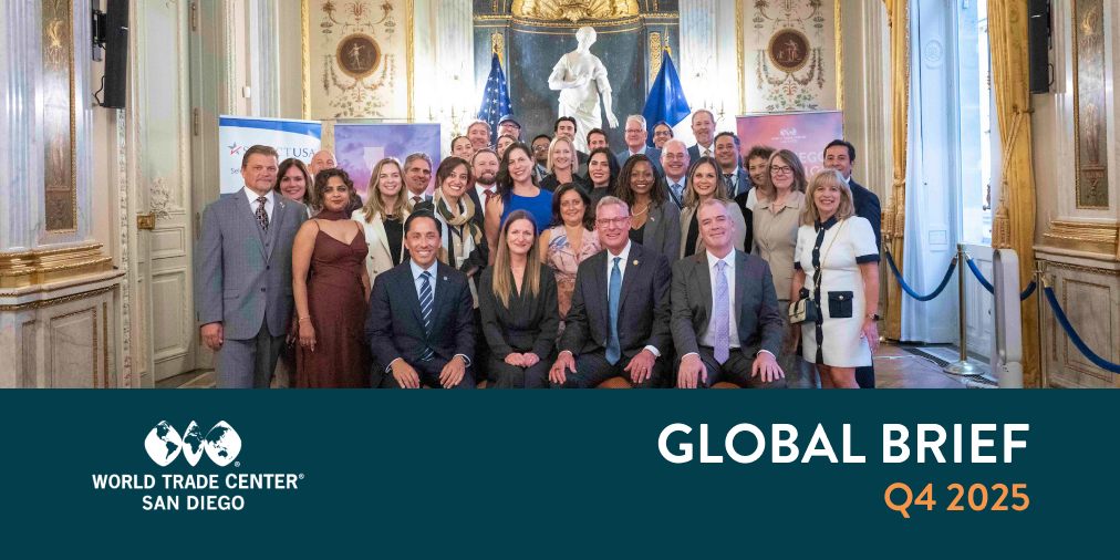 WTCSD's Q4 Global Brief: France trade mission, binational trade